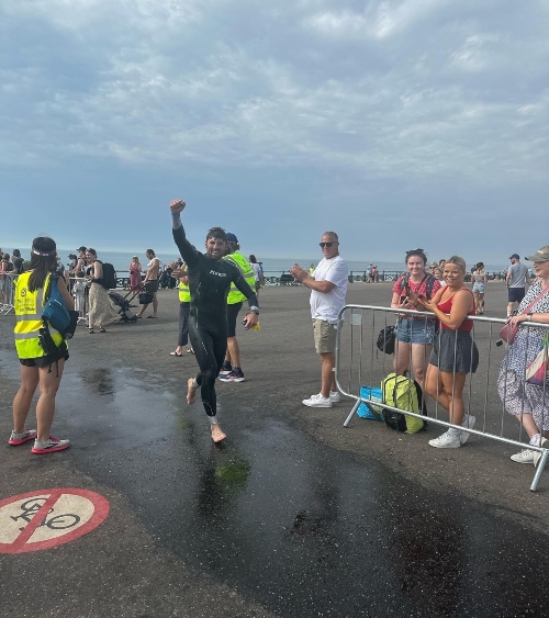 Over £2000 raised at Brighton and Hove Triathlon